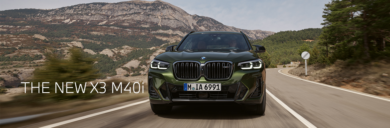 THE FIRST-EVER BMW X3 xDRIVE M40i